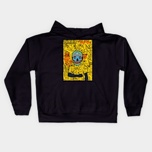 Dive into Mexican Vibes - A MaleMask NFT with MexicanEye Color and BlueItem Kids Hoodie